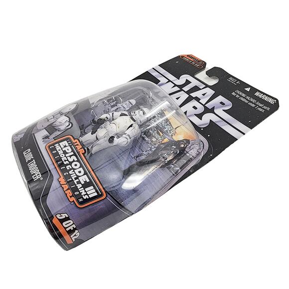 Star Wars Clone Trooper Saga Collection Episode III Heroes and Villains Figure - Picture 4 of 5